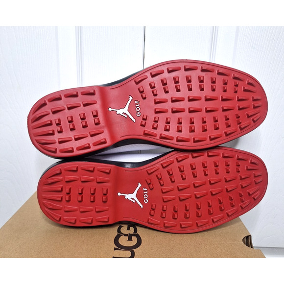 Air Jordan ADG 5 White Black Varsity Red FQ6642-103 Size 12.5 NO BOX main image 6